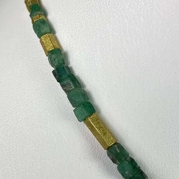 Halskette Smaragd