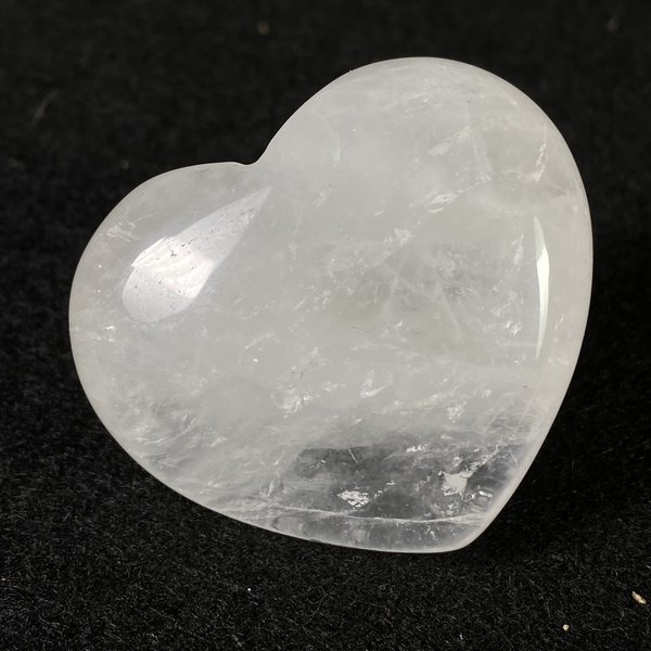 Bergkristall Herz