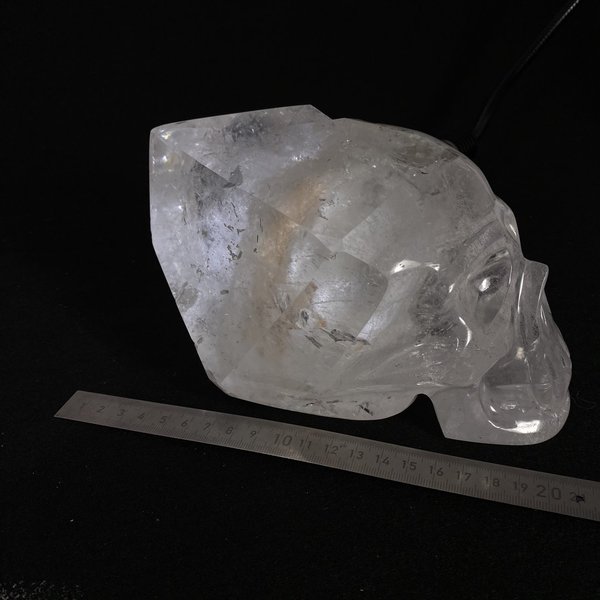 Bergkristall Schädel