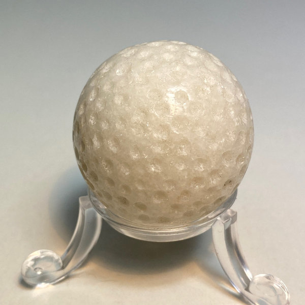 Dolomit Steingravur Golfball